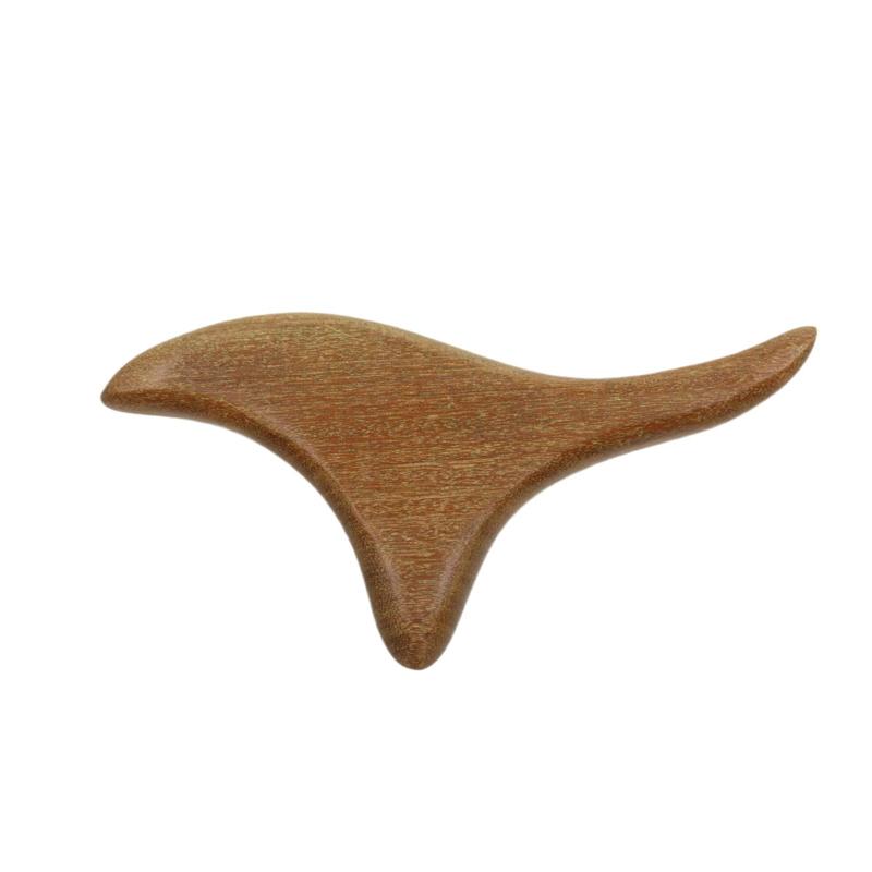 

Деревянный Треугольный Массажер для Стоп Перепела Палочка для Терапии Акупунктурных Точек Позвоночника Дизайн Рога Коровы Традиционная Китайская Медицина Фитнес Молоток