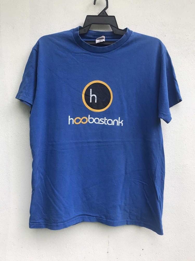 VIntage Hoobastank Band Blue Shirt Unisex Concert S to 5XL AR359 Unisex T-Shirt M
