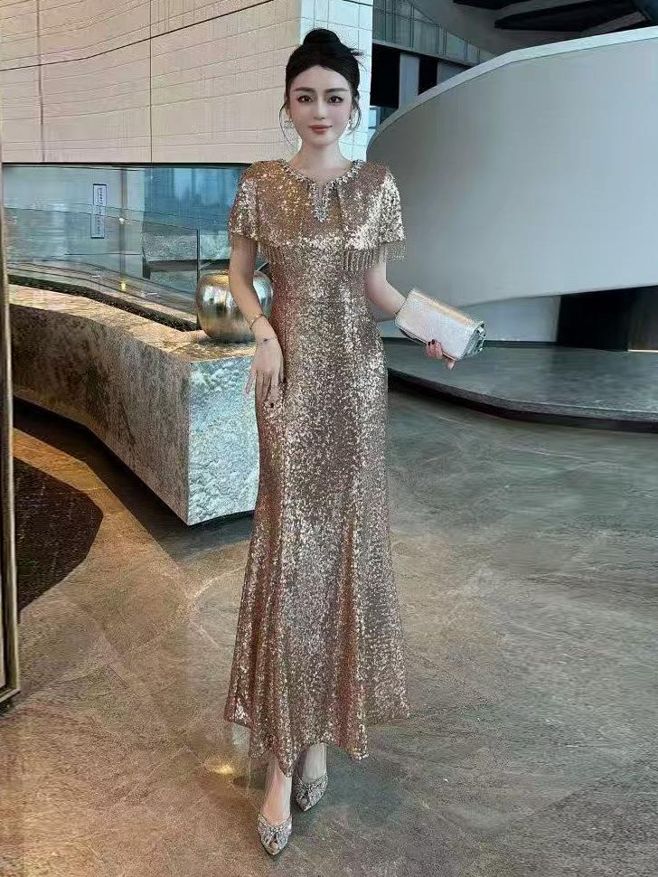 2025 Elegant Off-Shoulder Mermaid Wedding Dress for Mothers