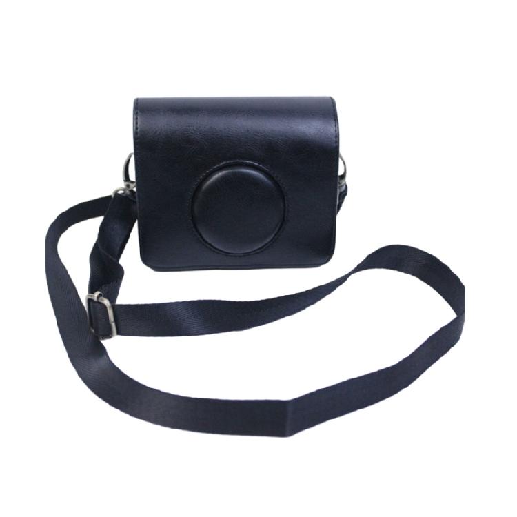 PU Leather Camera Case for Mini EVO Instant Camera with Adjustable Strap
