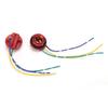 2pcs 12V 1157 LED Bulb Adapter Wiring Harness Socket for Turn Signal Brake Lights DRL Lamps Red