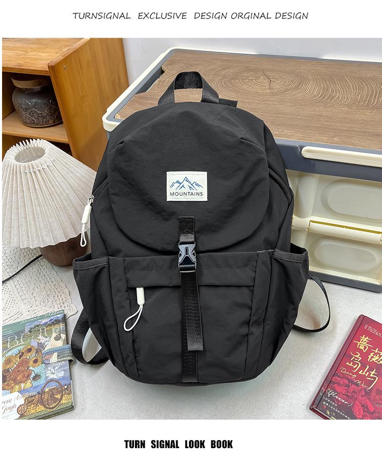Schoolbag Sports Outdoor Mountaineering Bag New Contrast Color Versatile High Value Backpack Mountain Lightweight Hiking Backpack