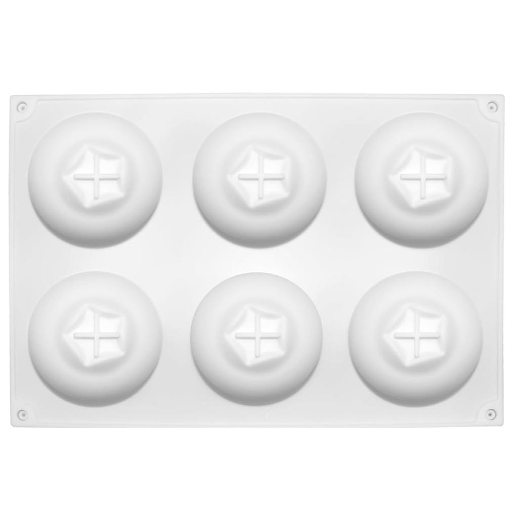 

LMETJMA 6 Cavity Blueberry Silicone Mold 3D Silicone Baking Mold For Brownie Dessert Pastry Ice Cream Cake Decoration Mold