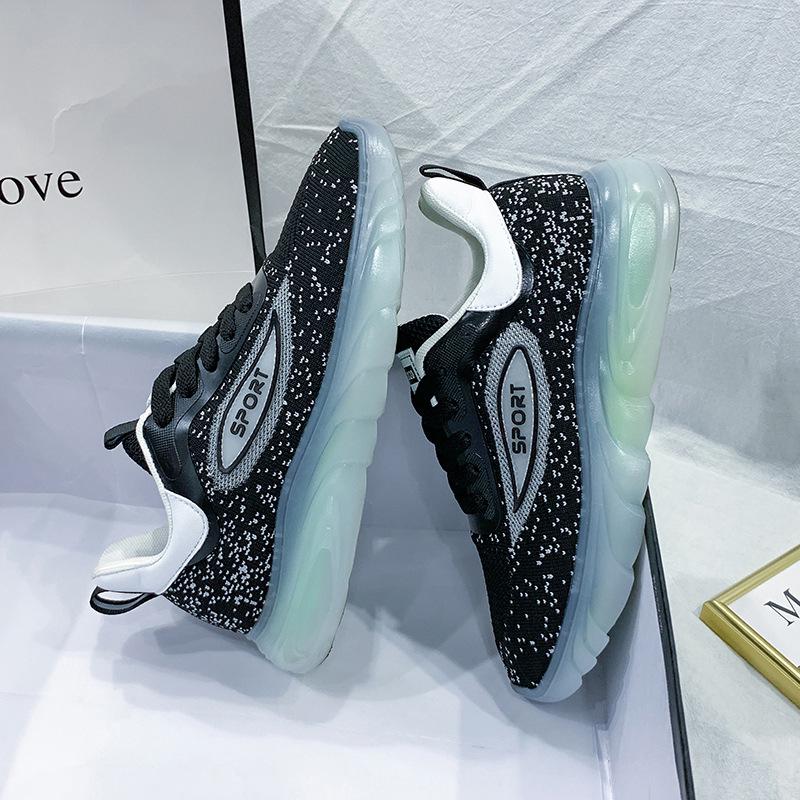 Women 'S Sneakers Tennis Female Breathable Mesh Luminous Sports Shoes Lightweight Running Luxury Designer Shoe Woman Trainers