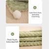 Vertical Jacquard Plush Pet Blanket Thickened Pet Warm Quilt Comfortable Fleece Blanket  Pet House