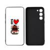 Chocolate Nutella Luxury Black Phone Case For Samsung Galaxy S23 S24 S25 Ultra S22 Plus S21