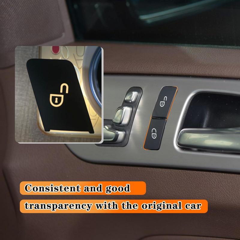 Front Door Lock Buttons Switch Replace for Mercedes Benz C-Class E-Class GLK W204 W207 W212 W166 W176 2049058402 2049058502