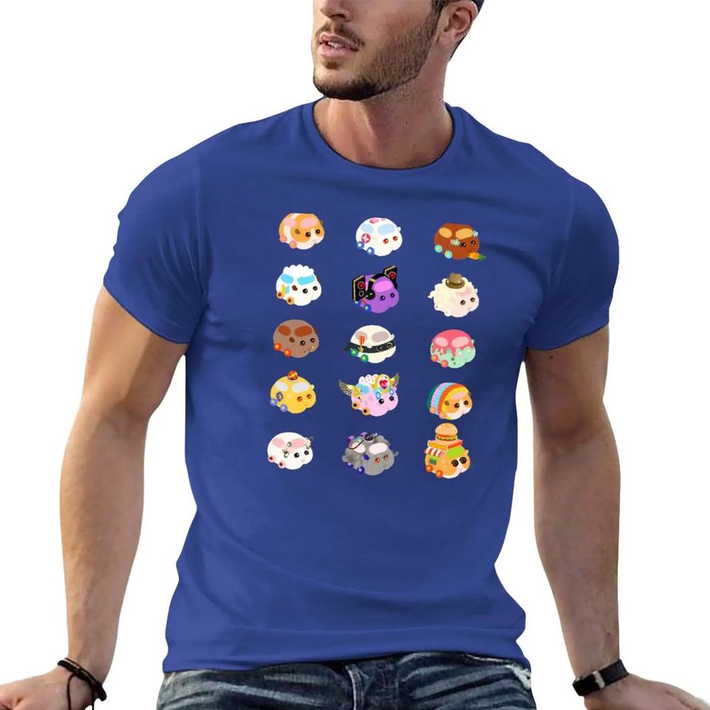 Pui Pui Molcar Assorted Characters  Pink TShirt hippie clothes sports fans blanks mens t shirts casual stylish