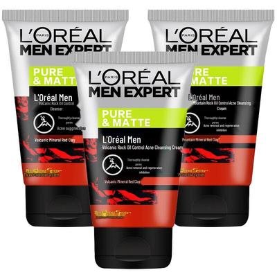 L'Oréal Men's Volcanic Rock Oil Control Face Cleanser