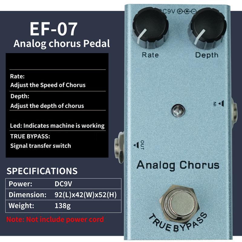 Guitar Stompbox Essential Series: Vintage Overdrive, Us Dream, Classic Chorus, Tremolo, Analog/Digital Delay, Ultimate Drive