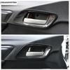 Carbon Fiber Dashboard Frame / Door Speaker / Gear Shift Panel / Window Lift Cover Trim Accessories For Honda FIT JAZZ 2014-