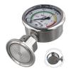 Diaphragm Pressure Gauge Manometer Tri Clamp Pressure Gauge