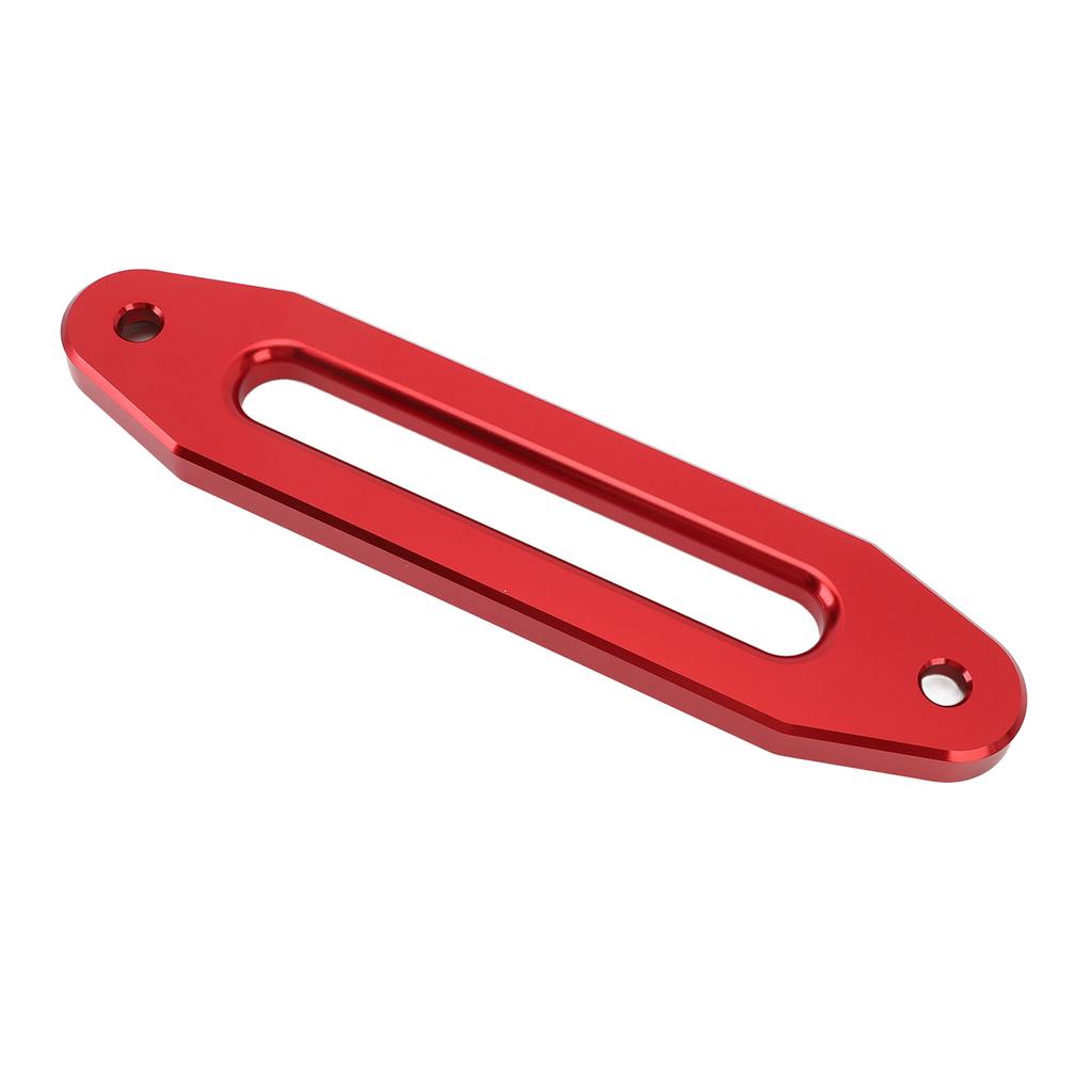 11.6in Winch Rope Cable Guide Aluminium Alloy 12000 Lbs Towing Winch Fair s for Synthetic Winch Rope Cable Guide Red