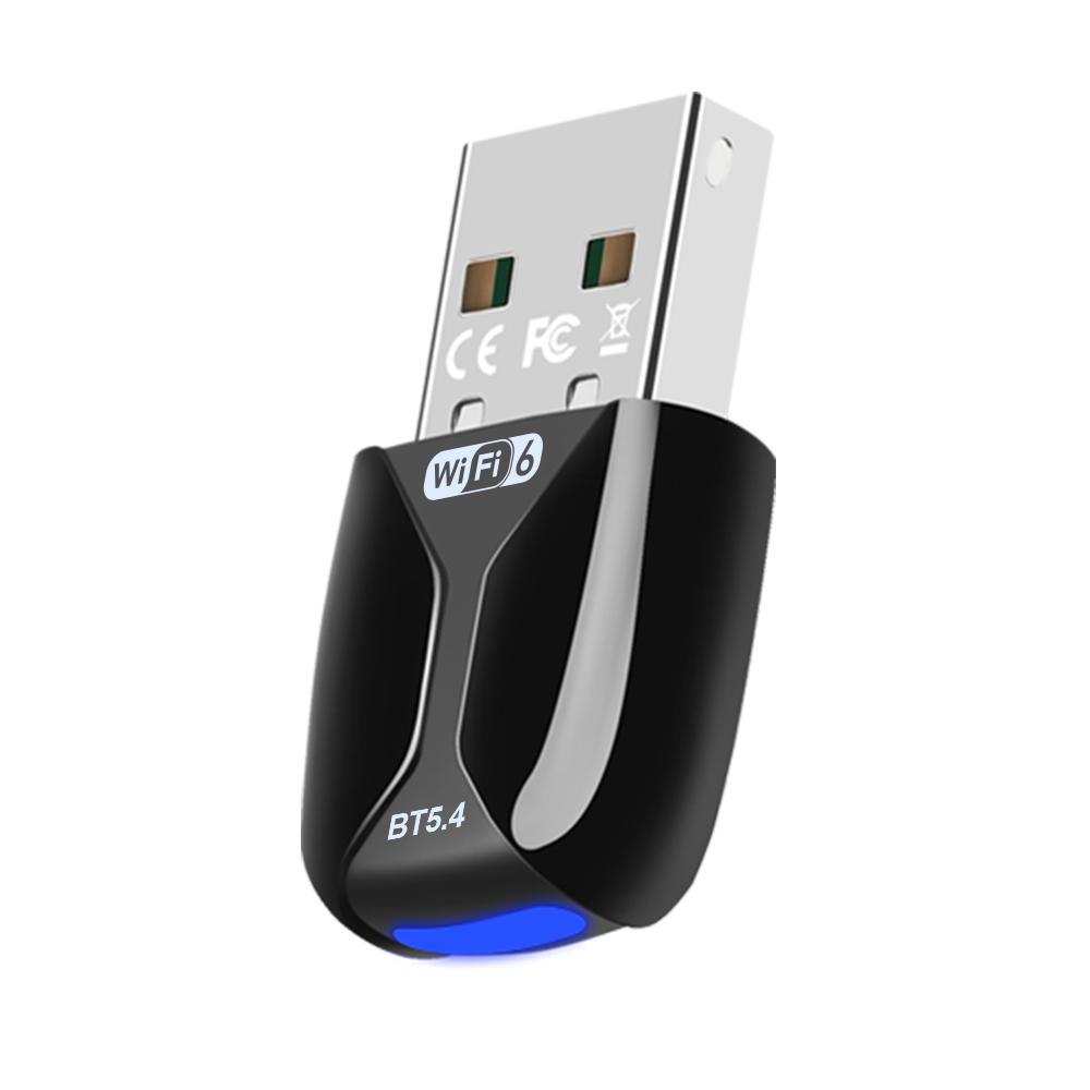 900Mbps Network Card WiFi 6 Bluetooth 5.4 Adapter Dual Band 2.4G&5GHz USB Network Wireless Wlan Receiver For Win10/11 Drive Free