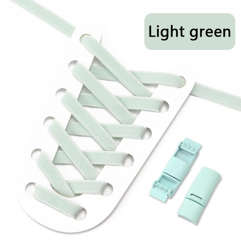 Colorful Magnetic Lock Shoelaces without ties Elastic Laces Sneakers No Tie Shoe laces Kids Adult Wide Shoelace Shoe Accessories