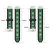 20 22mm Per Garmin Forerunner 165 music Cinturino Corsa Forerunner168 Silicone Braccialetto Originale Per Garmin Forerunner Venu 2 Cinturino