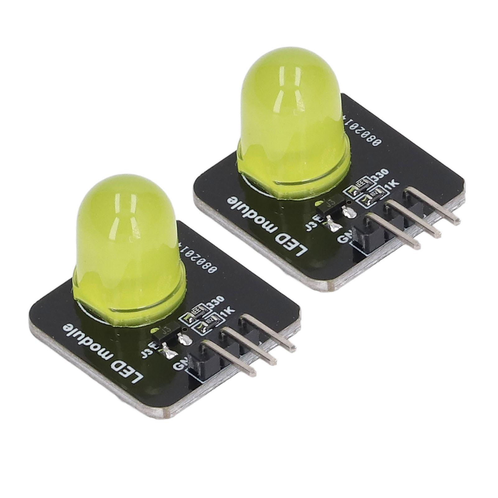 

10Pcs LED Module 10mm 3.3V‑5V Decorative Light Board Chip Bulb for Home Decoration MRB050C Yellow