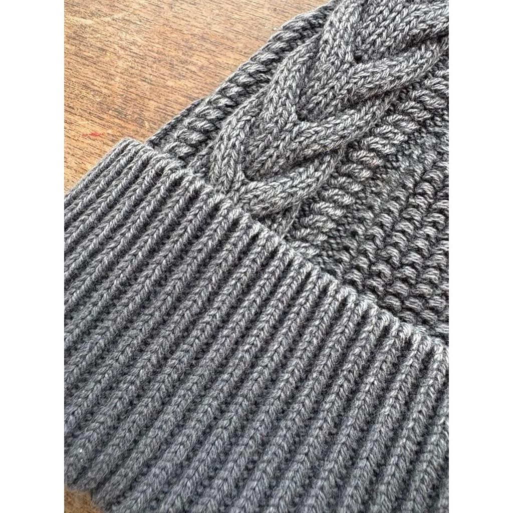 Used [Good condition] NEIGHBORHOOD WASHED CABLE BEANIE knit hat
