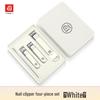 High-End Angled Nail Clipper Set - Anti-Splatter Foot Care Tools (4-6 Pieces)
