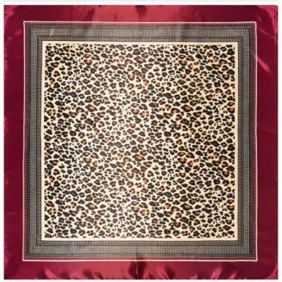 New Oil Painting Floral Print Women Silk Scarf Large Square Scarves Female Bandana Fashion Ladies Hijab Kerchief Scarves