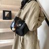 Ielgy Retro Large-Capacity Autumn Winter All-Match One-Shoulder Underarm Messenger Bag