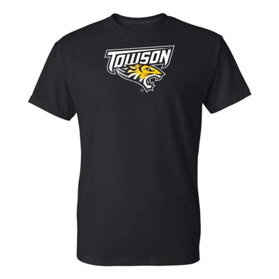 Towson Tigers Primary Logo T-Shirt - Black