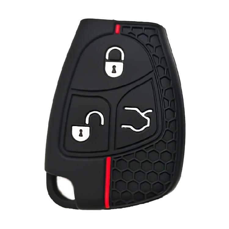 Remote Key Cover Protective Shell Soft Fob Protector Cover Car Key Case for B200 S350 E280 Full Protection Key Fob Case