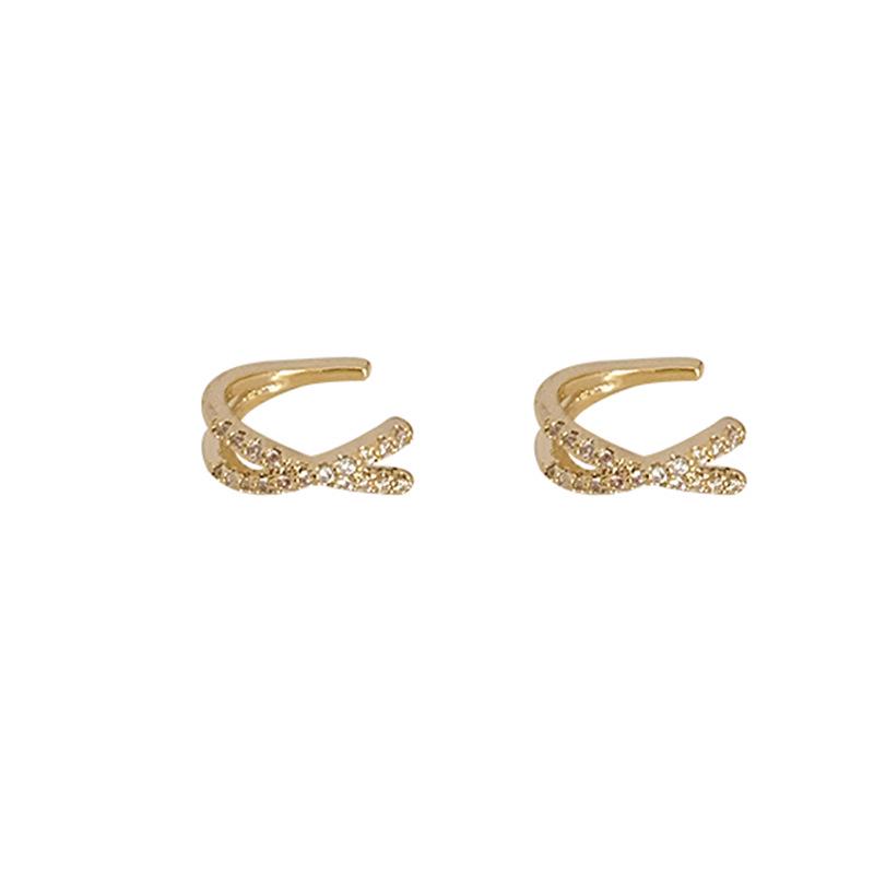 Stylish Gold Ear Clips for Non-Pierced Ears - Unique Women's Earrings