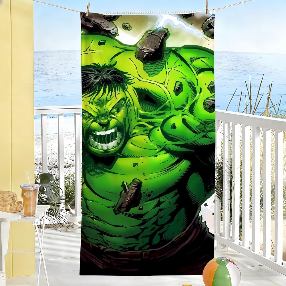 

Classic H-Hulk Movie MA Towel Soft Pool Gift For Travel Gym Shower Camping Quick Dry Sports Large Beach Towels W40*H60(CM)