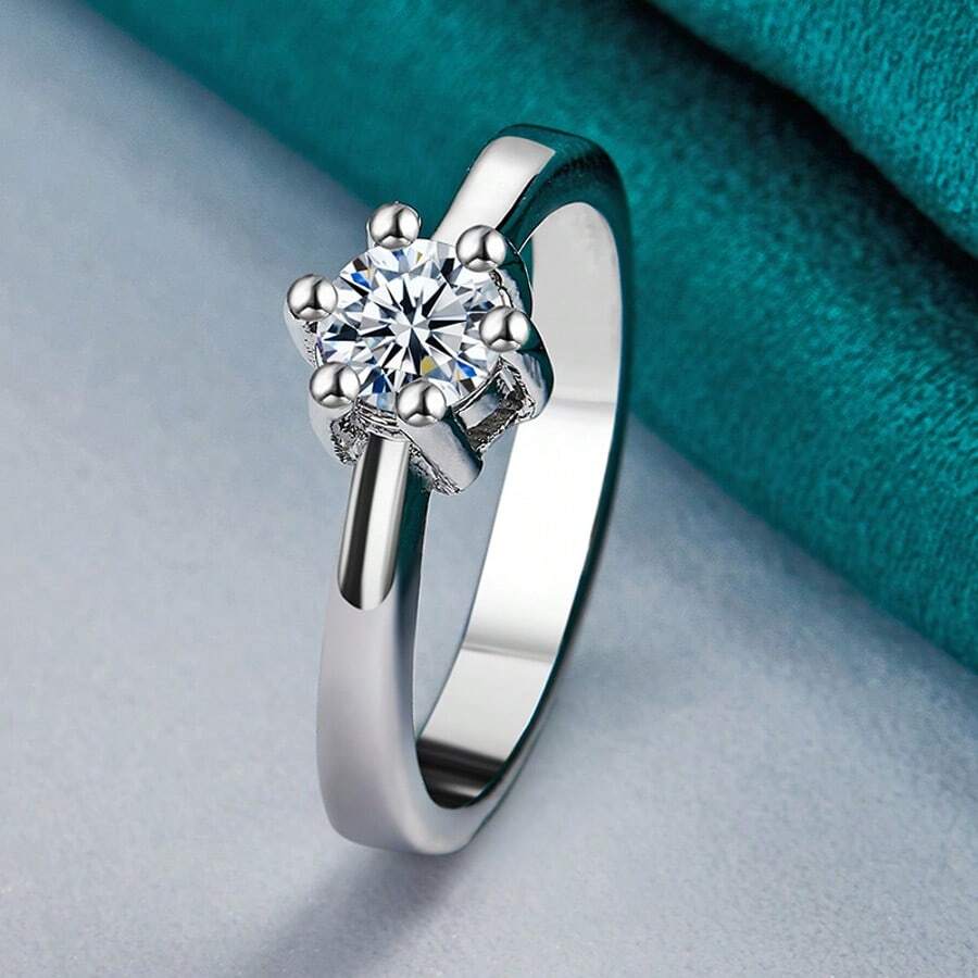 925 Sterling Silver Plated Snake Ring for Women Wedding Engagement Charm Fashion Jewelry