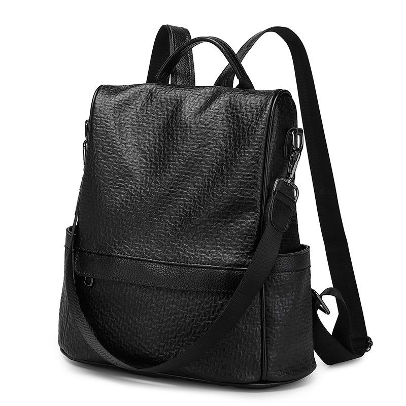 Backpack 2025 spring new light luxury women's large-capacity travel bag simple casual fashion bag