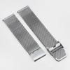 Mesh Edelstahl Uhrenarmband 18mm 20mm 22mm 24mm Uhrenarmband Metall Schnellverschlussband Universalschlaufe Armband Gürtel