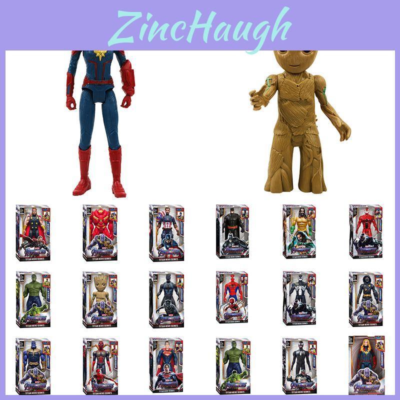 Spiderman Thor Thanos Captain Hulk Iron Man Venom Ronin Groot Akční Hračky Figurka