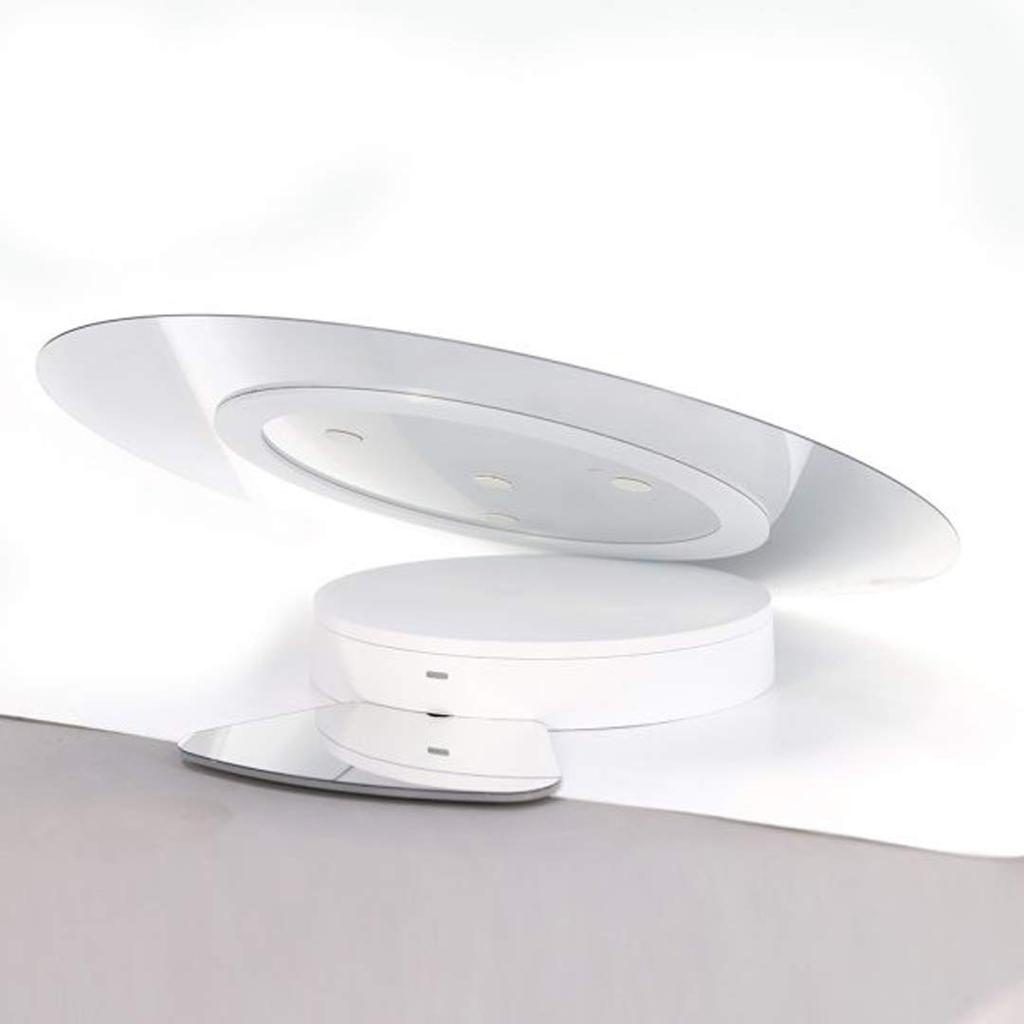 Foldio3 Komplettset 60 cm tragbare Fotostudio-Lichtbox mit 360-Grad-Smart-Drehteller und Erweiterungskit ORANGEMONKIE erstes Fotostudio