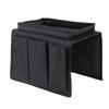 Organizer Remote Control Holder Bag On TV Sofa Corrimao Braco Resto 6 Pockets  Handrail Couch Armrest Arm Rest Storage Bags