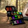 1pc SPRUNKI1 Theme Blanket - Digital Print, Polyester, Cozy for All Seasons, Perfect for Outdoor, Camping, and Travel