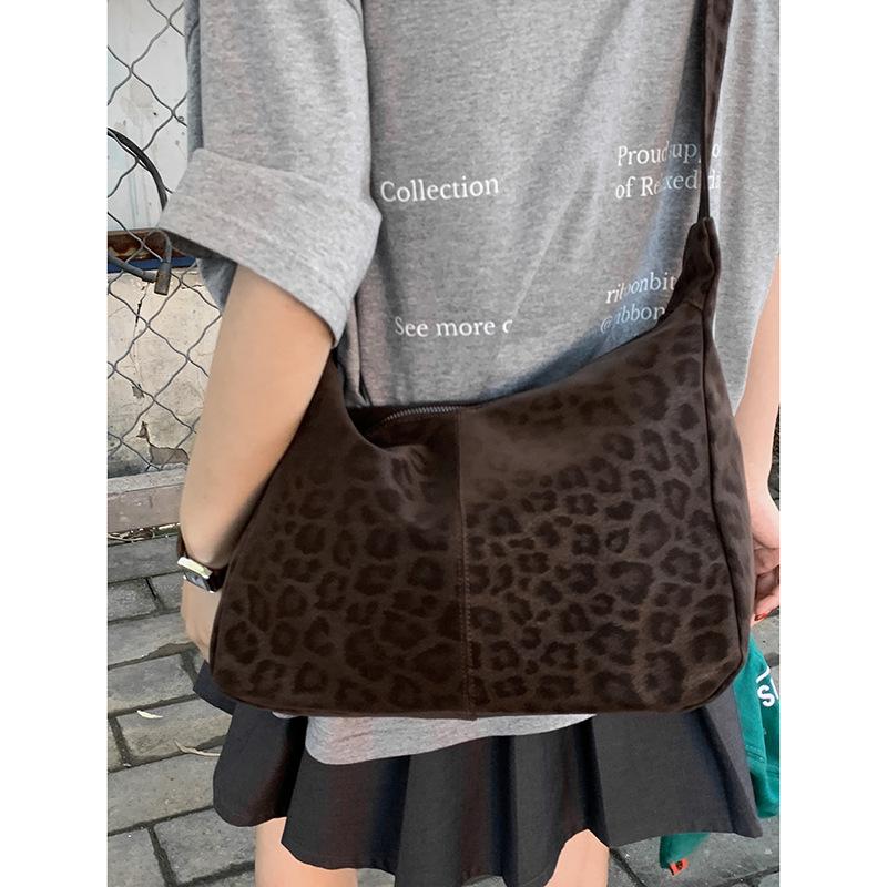High-end Underarm Bag, Tote Bag, Suede Single-shoulder Crossbody Bag