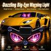 Vibration Lights on Solar LED Car Light Wireless Car Atmosphere Light  Vehicle Safety Alert