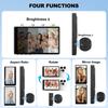 Magnetic Phone Vlog Selfie Monitor Screen 3.97in Screen LCD Display Back Camera Monitor Wireless Selfie Display Screen