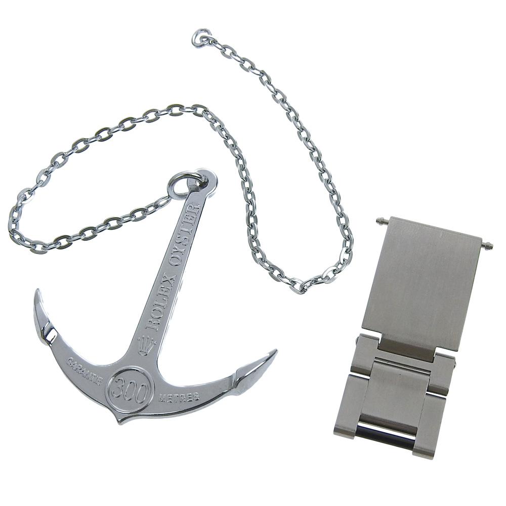 ROLEX Sea-Dweller Parts Watches Extension L Silver Stainless Steel mens Used