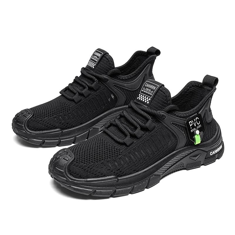 

Мужские кроссовки для бега Свежие дышащие уличные спортивные кроссовки Мужские кроссовки с крупной сеткой Кроссовки Беговая обувь Tenis Masculino 44 чёрный