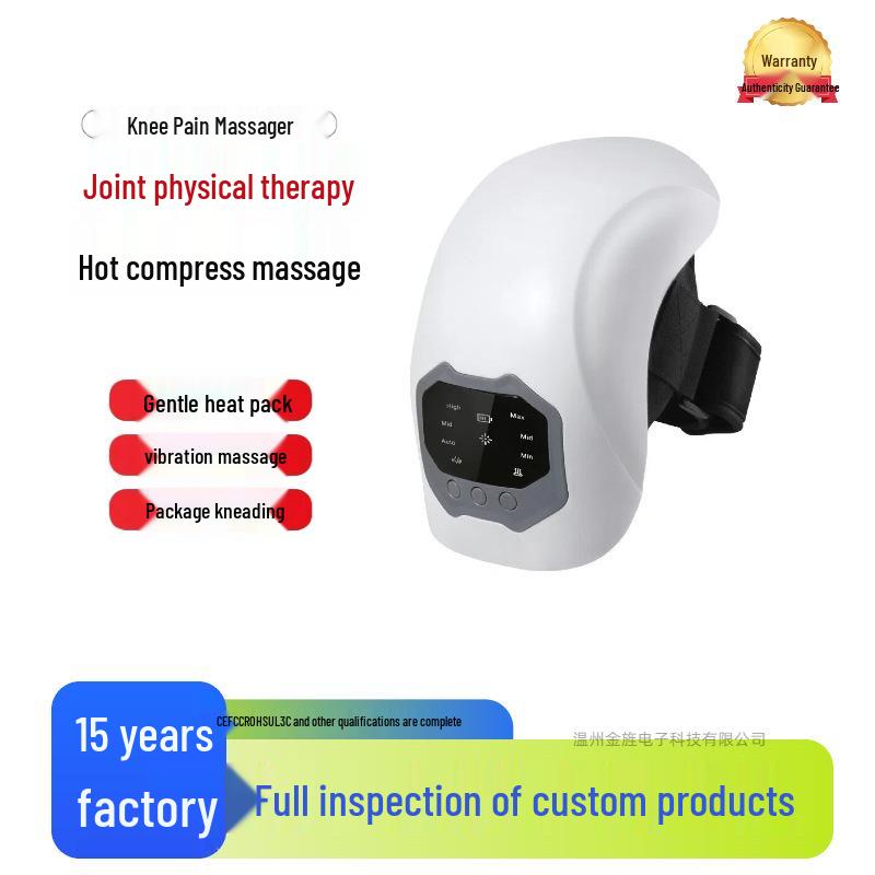 Red Light Wireless Knee Massager with Heat Therapy