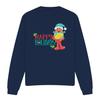 Unisex Adult Happy Holidays Elmo Christmas Sweatshirt