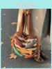 Cotton Knitted Tote Bag For Women With Large Capacity And Casual Travel Style