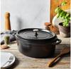 Кокотница Zwilling Staub овальная 49,3×41 см черная 12 л (40509-509-0)