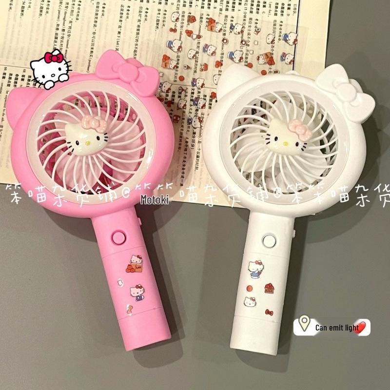 Rechargeable Cartoon Cat Portable Mini Fan Default