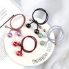 Schleife Kugel Anhänger Haarband Koreanische Mode Stirnband Frauen Mädchen Haar Seil Hochelastisch Einfaches Scrunchie Haaraccessoires Geschenk