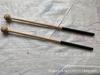 Xylophone & Marimba Mallets with Non-Slip Handle - Solid Wood & Steel Glockenspiel Drumsticks