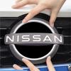 3D 15.4cm 14.2cm 12.7cm 10cm 8.7cm for Car Front Head Hood Bonnet Emblem Rear Tail Bumper Trunk Sticker Badge Styling