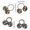 2pcs Loud Multifaceted Collar Bells Cats Dog Collar Bells Rustics Pet Bells for Enhancing Safety and Fashion